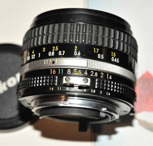 Nikon nikkor 50mm 4 mf - nikkor,