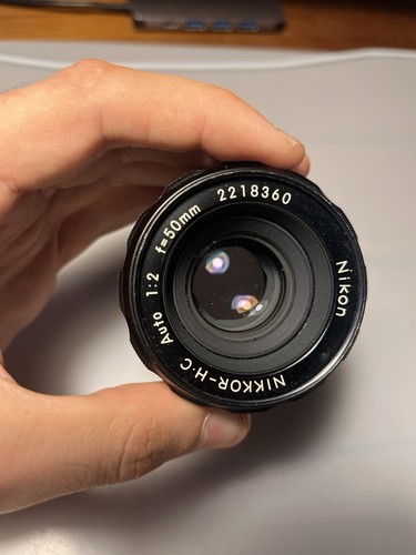Nikon nikkor auto 50mm f - auto, f/2