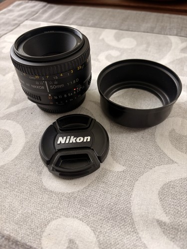 Nikon nikkor 50mm 1 - 50mm, f/1.8d