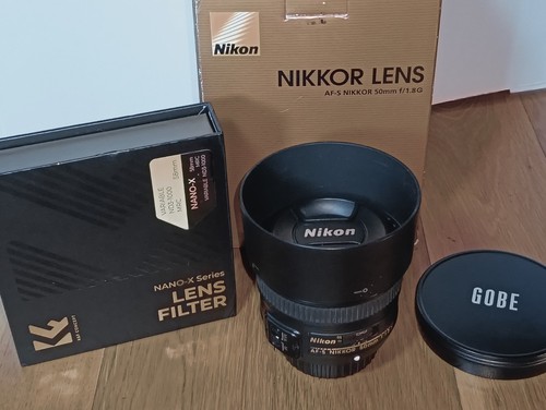 Nikon nikkor 50mm - af-s, f/1.8g