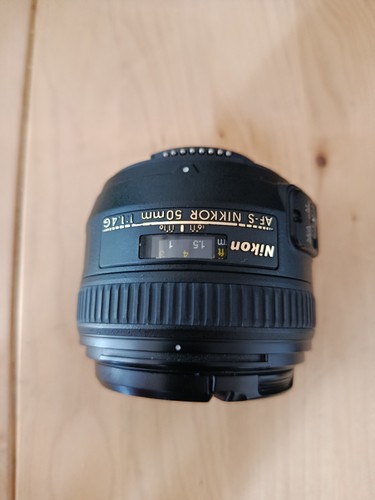 Nikon nikkor 50mm 1 - af-s, f/1.4g