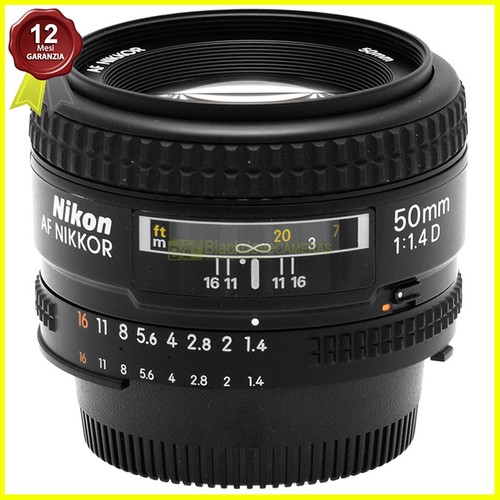 Nikon 50mm 4 nikkor - af-d, f1.4